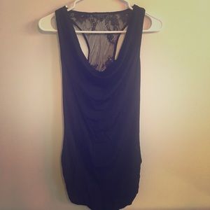 Guess Tops - Black lacy guess tank Guess Tops - Black lacy guess tank